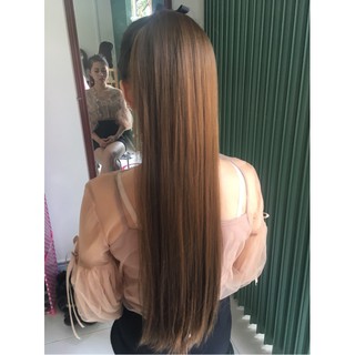 Tóc giả cột ❤️FREEHSIP❤️ Tóc giả cột thẳng siu dày