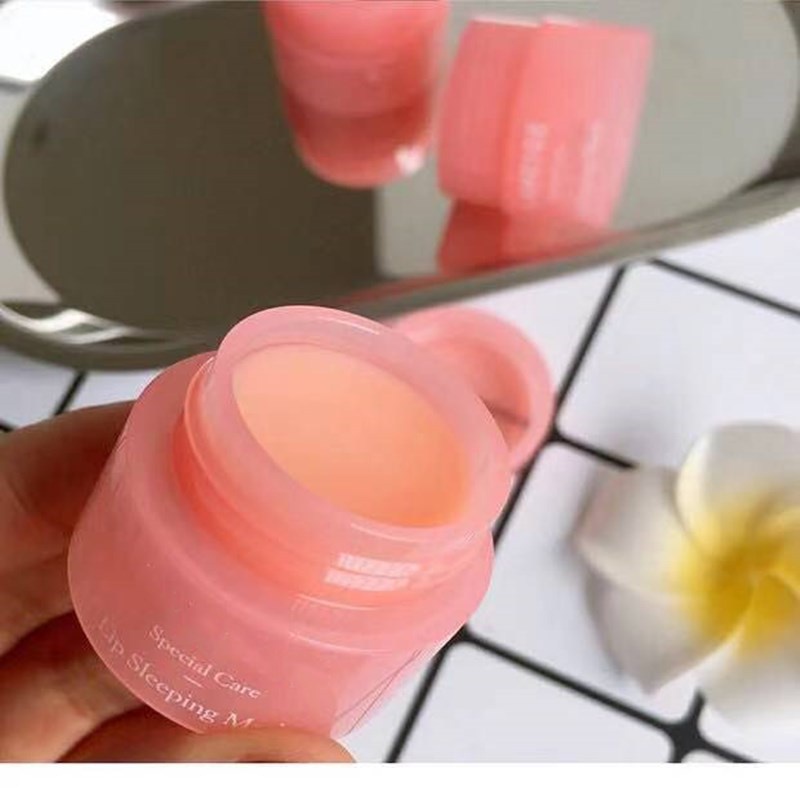 Mặt Nạ Ngủ Dưỡng Môi 3g Chiết Xuất Dâu Tây Dưỡng Ẩm Phục Hồi Môi