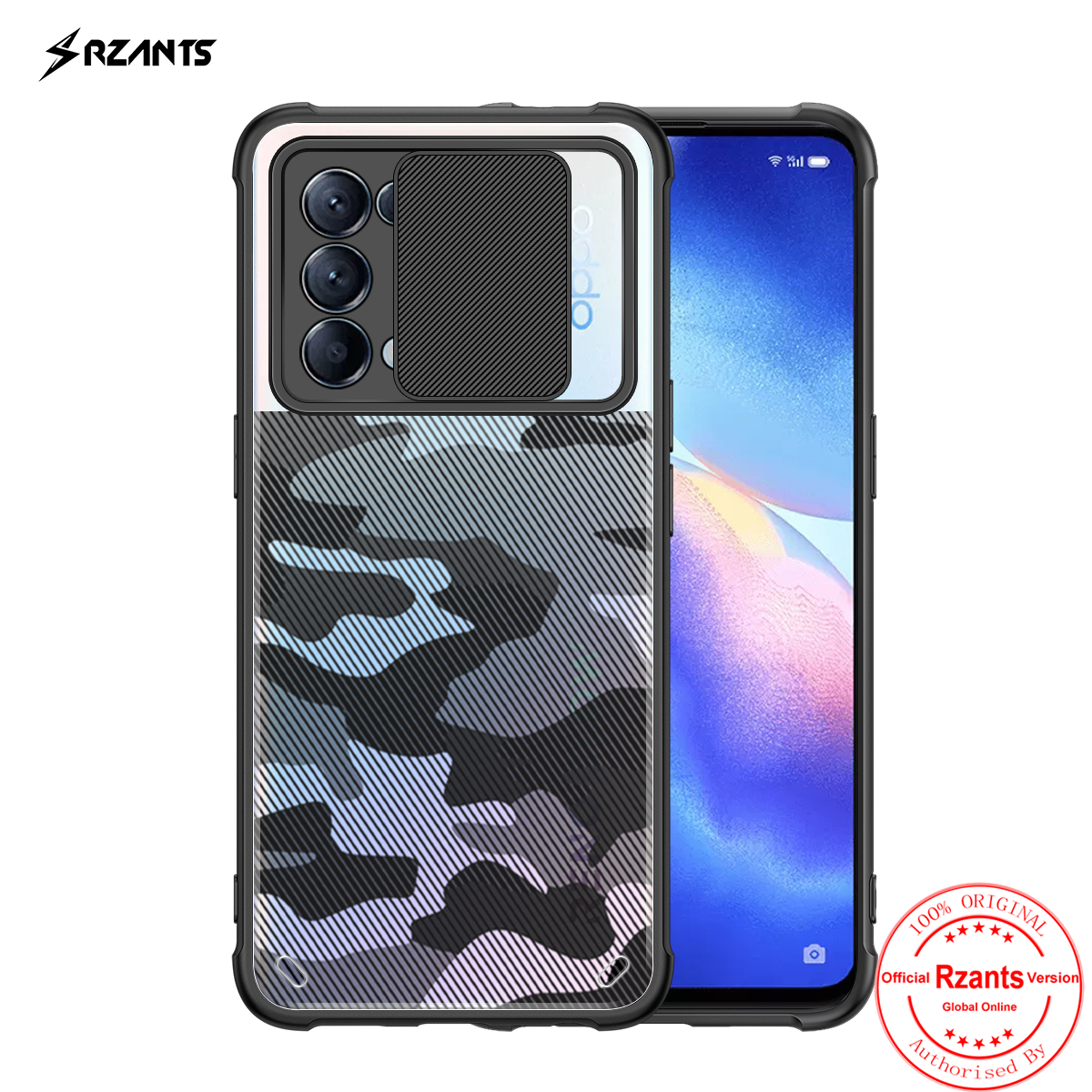 RZANTS Ốp Lưng Trong Suốt Cho Điện Thoại Oppo Reno5 Reno 5 Pro 5g