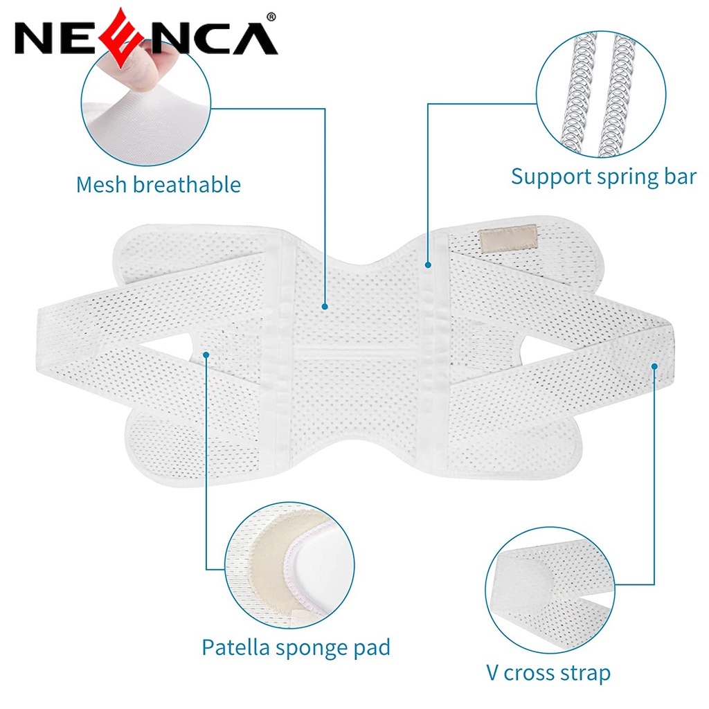 Đệm bảo vệ đầu gối NEENCA chống chấn thương thoáng khí chất lượng