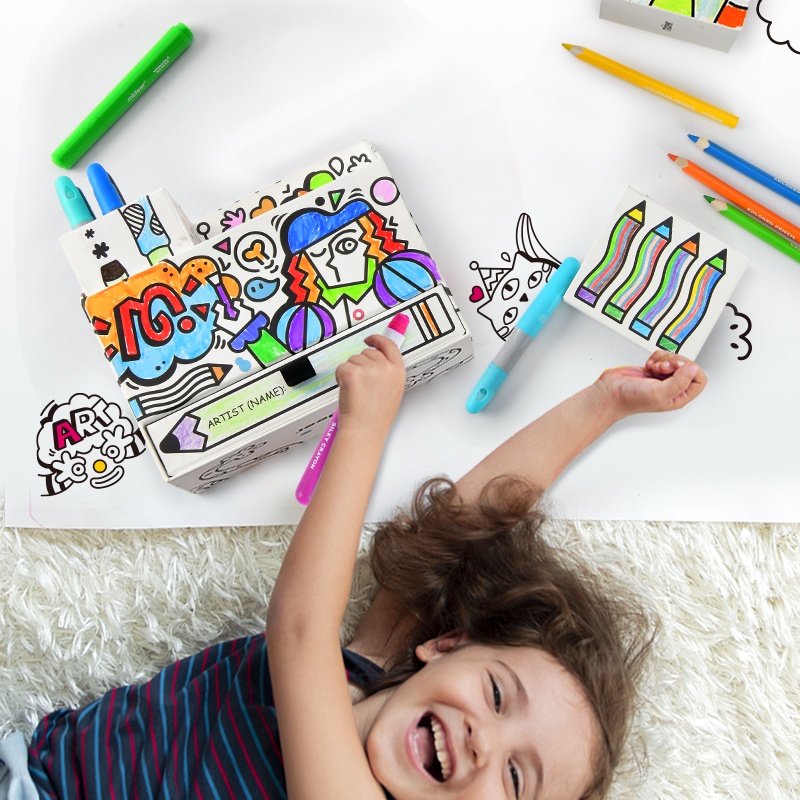 Bộ Màu Hữu Cơ MIDEER Artist's Box 4 in 1