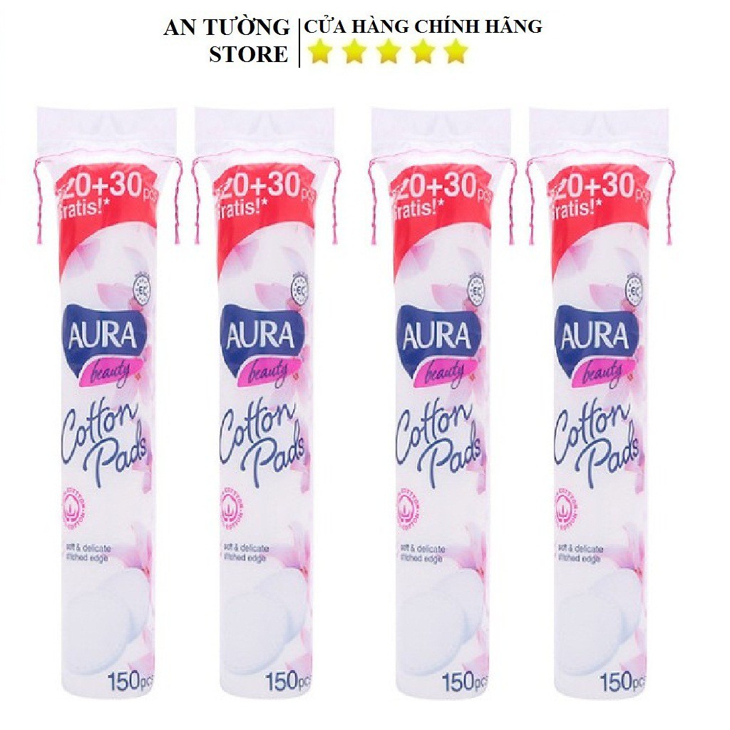 Bông Tẩy Trang Aura Cotton Beauty Cotton Pads