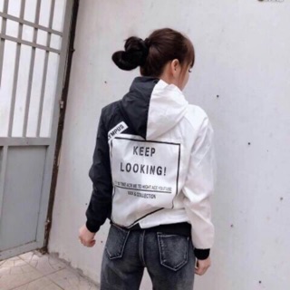Áo Khoác Dù 2 Lớp Keep Lôking ( + Hình Thật)