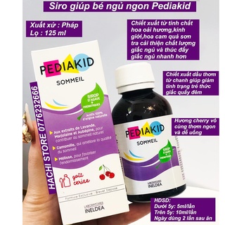 Siro Pediakid Sommeil Ngủ Ngon / Ăn Ngon Appetit Tonus Pháp