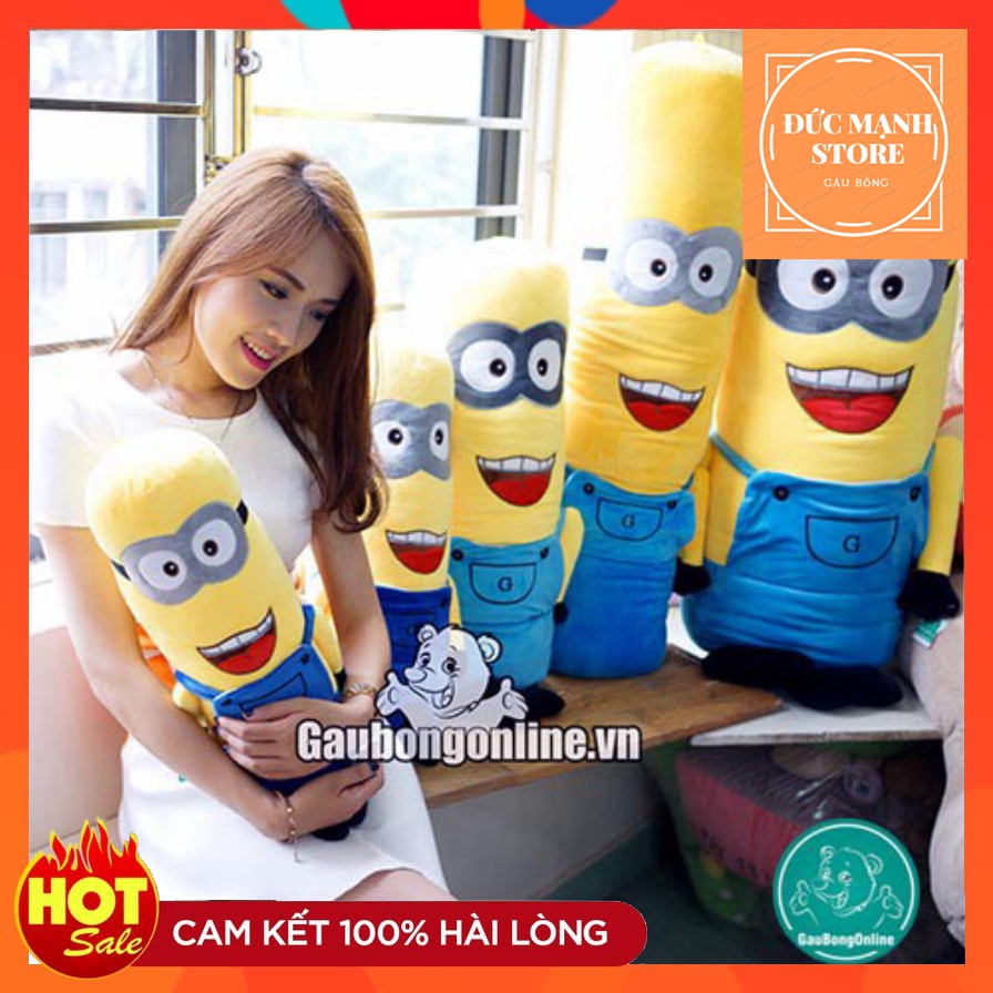 Gấu Bông Minion Đáng Yêu Kích Cỡ 60cn, 80cm,100cm