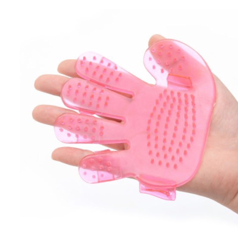 Găng Tay Silicon Mềm Vệ Sinh Lông Thú Cưng Tiện Dụng 3