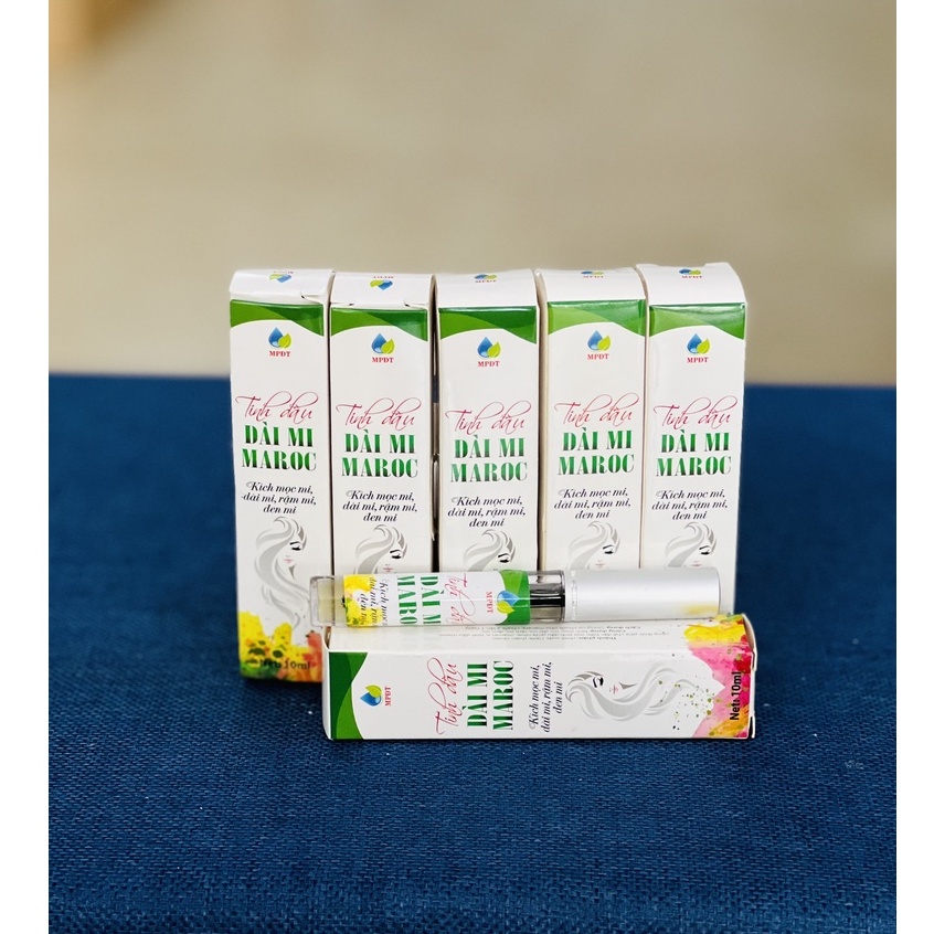 Tinh dầu dài mi Maroc dưỡng mi dài, dày đậm cho đôi mắt thêm long lanh, thu hút 10ml