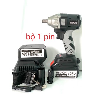 Siết bulong hitachi 128v 1 pin