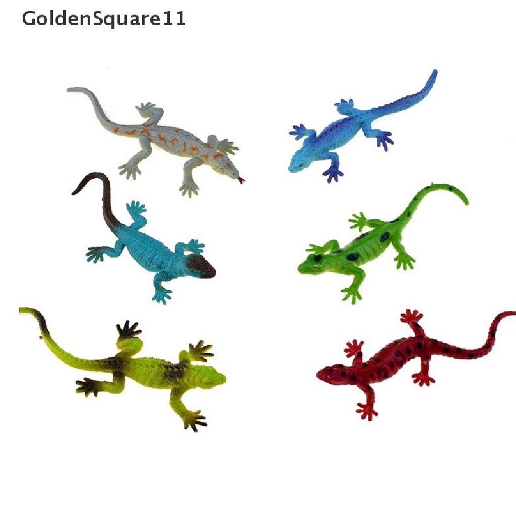 [Goldsquare11] 6 * Mô Hình Thằn Lằn Đồ Chơi Giáo Dục