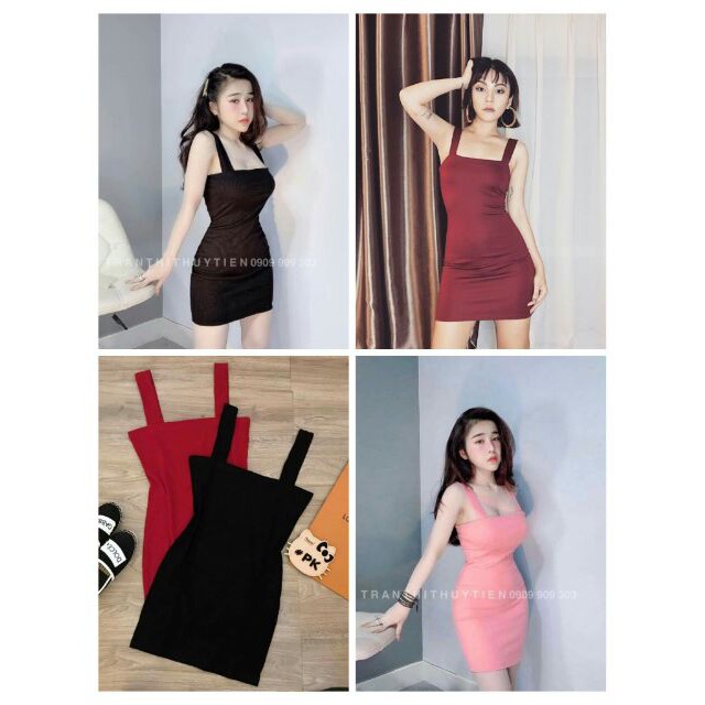 Đầm Body 2 Dây Bản To | BigBuy360 - bigbuy360.vn