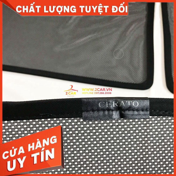 [Rèm loại 1] Bộ rèm chắn nắng nam châm xe Kia Cerato 2016-2018 Đảm Bảo Tốt Nhất Thị Trường