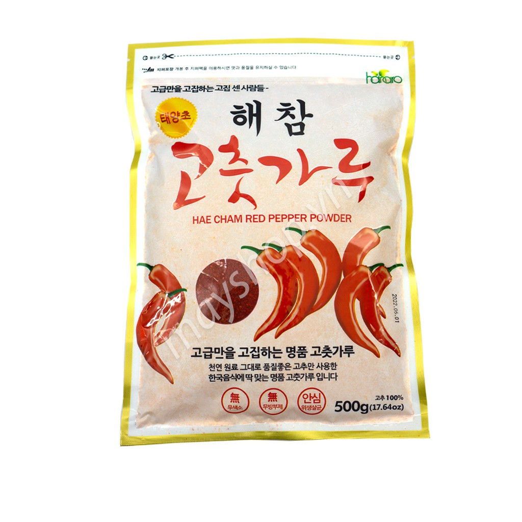 Ớt bột Hàn Quốc Hanaro Haecham (1kg)