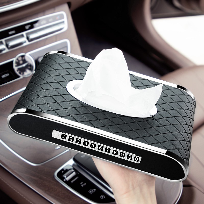 Hộp Đựng Khăn Giấy Sáng Tạo Cho Xe Hơi Bmw Mercedes-Benz