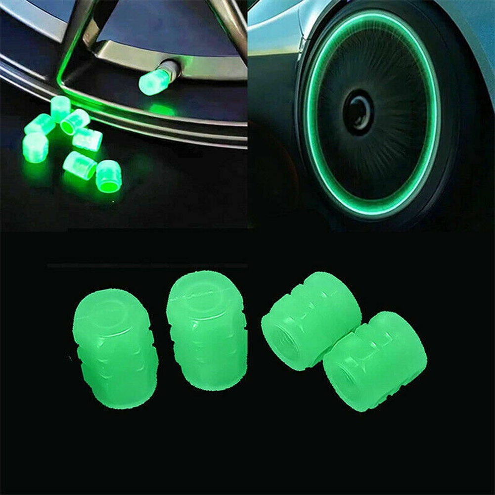 8 Nắp Van Bánh Xe Dạ Quang Mới
