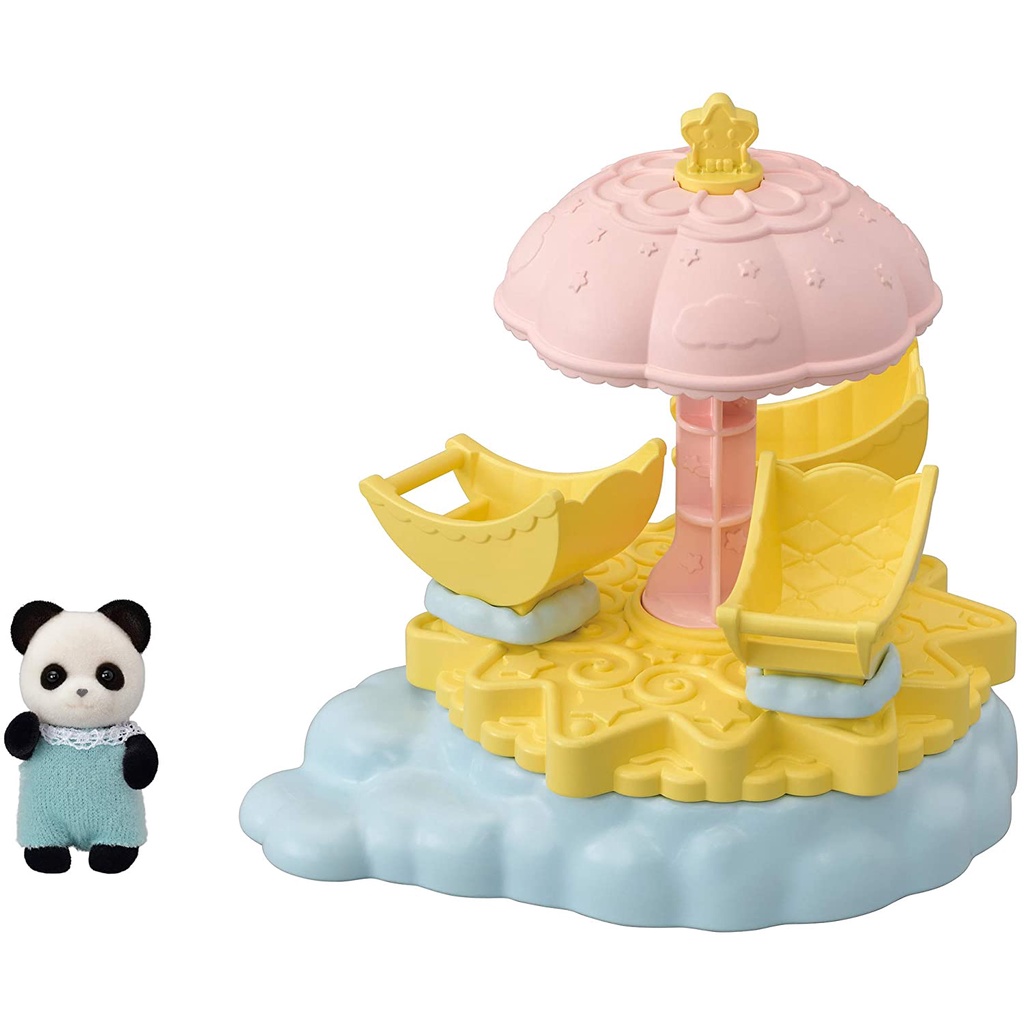 Sylvanian Families Vòng Xoay Tuổi Thơ Của Bé Baby Star Carousel