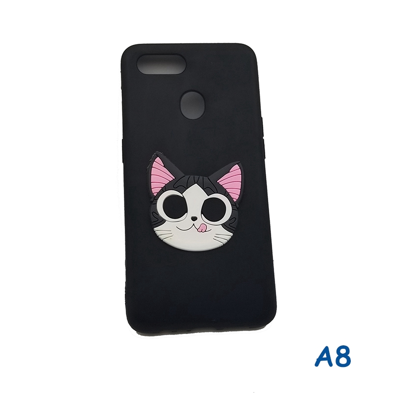 Ốp điện thoại silicon hình gấu/mèo/móng thú 3D xinh xắn dành cho Oppo A1 A83 A1K A3 A3s A5 A5s A7 A9 K1 K3 RX17 Neo