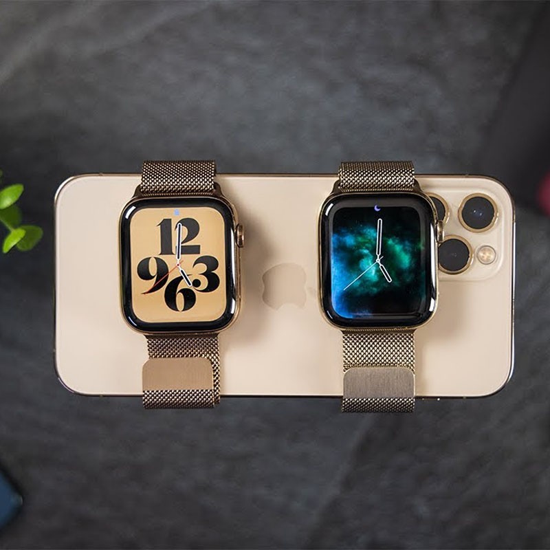 ĐỒNG HỒ APPLE WATCH SERIES 6 Thép LTE ESIM 40mm và 44mm Dây Đeo MILAN Mới 100% Nguyên SEAL bảo hành 12 tháng LỖI LÀ ĐỔI