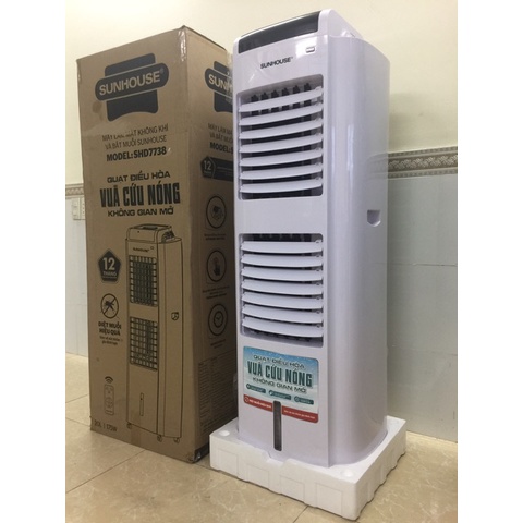 Quạt điều hòa và bắt muỗi Sunhouse SHD7738 175W 20L  - Hàng chính hãng -  trưng bày chưa qua sử dụng