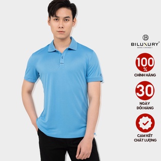 Áo polo nam cổ bẻ Biluxury thun lạnh kiểu dáng cổ điển lịch lãm trẻ trung 5APCB007