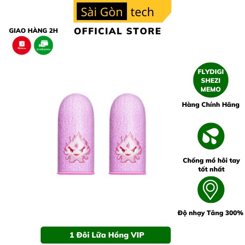 Bao tay chơi game Memo Shezi Flydigi sợi bạc băng lụa, Găng tay chơi game ff chống mồ hôi ngón tay màu xanh đỏ hồng