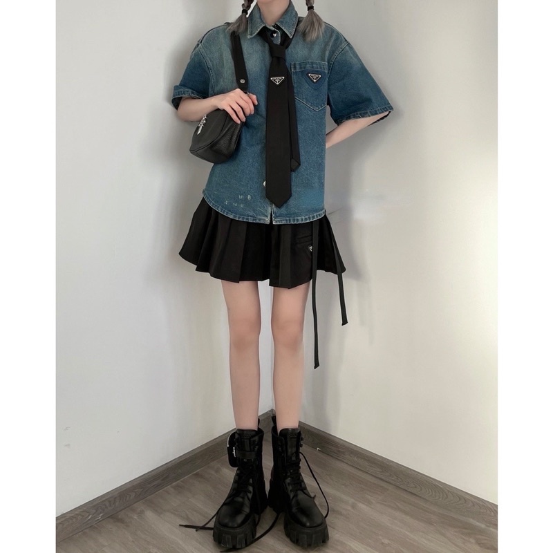 Cài áo,tag áo, trâm ghim 𝙋𝙧𝙖 mini-2 màu,unisex, cao cấp