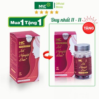 Thảo dược Điều Kinh Ích Nguyệt Đơn tăng chất lượng trứng cho phụ nữ  - Hộp 80 viên