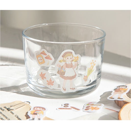 [Hàng mới về] Set Sticker Cô Gái nhiều mẫu mã Công việc
