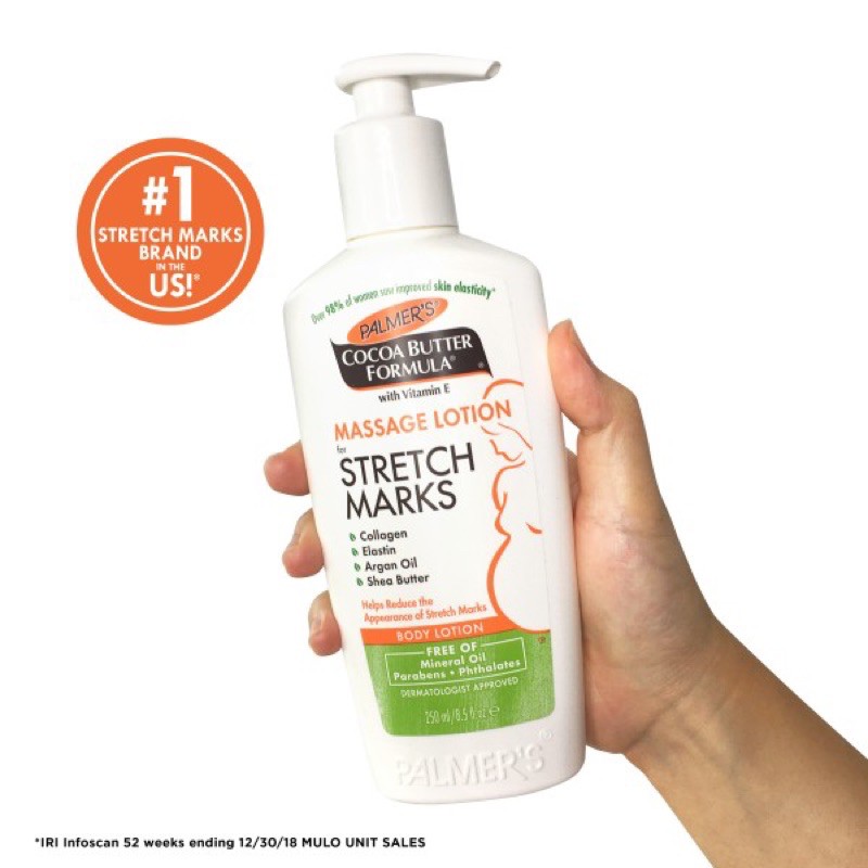 Kem dưỡng chống rạn da Palmer’s Stretch Marks Lotion 250ml