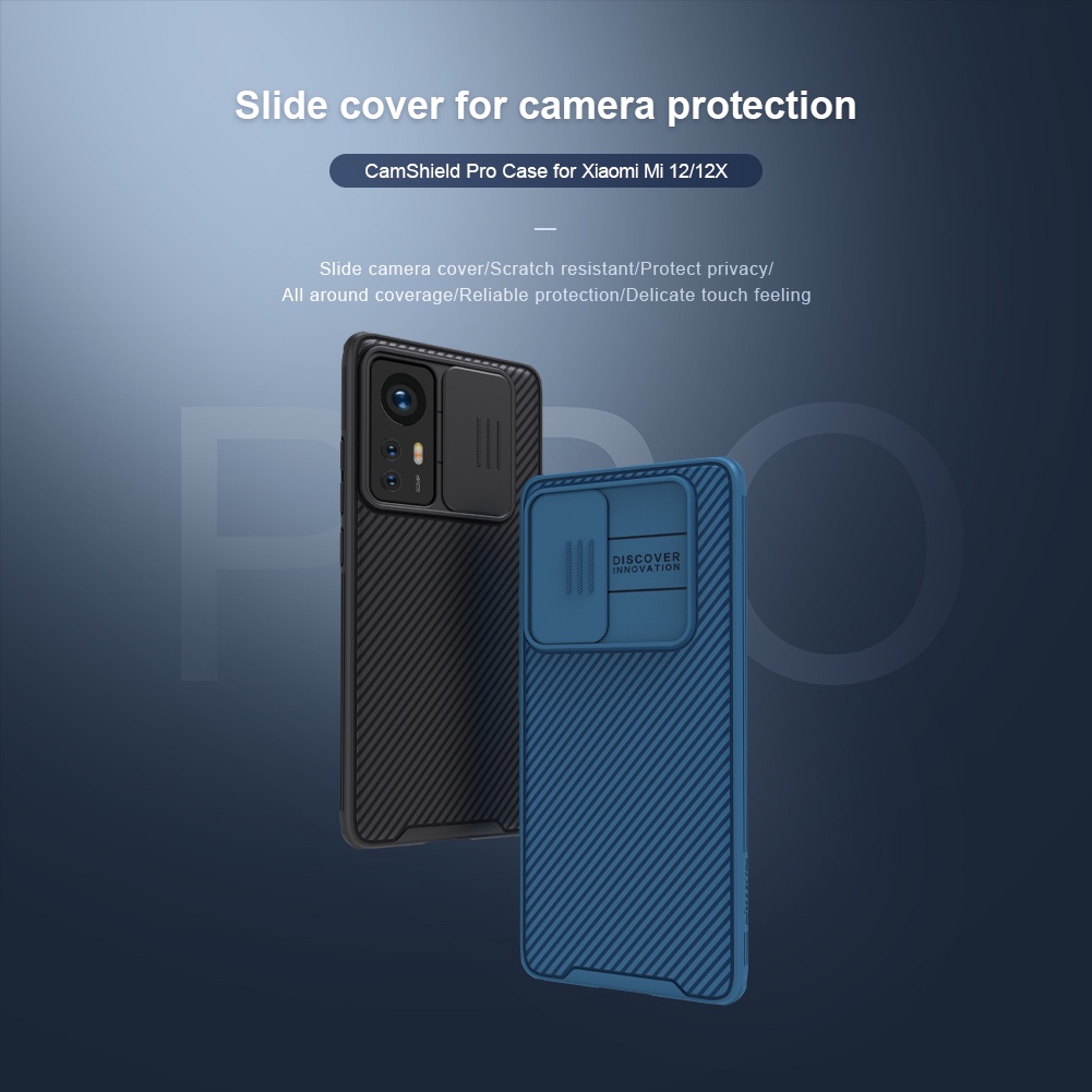 Ốp Điện Thoại Nillkin Bằng TPU PC Chống Sốc Dạng Trượt Cho Xiaomi 12 / 12X / 12S