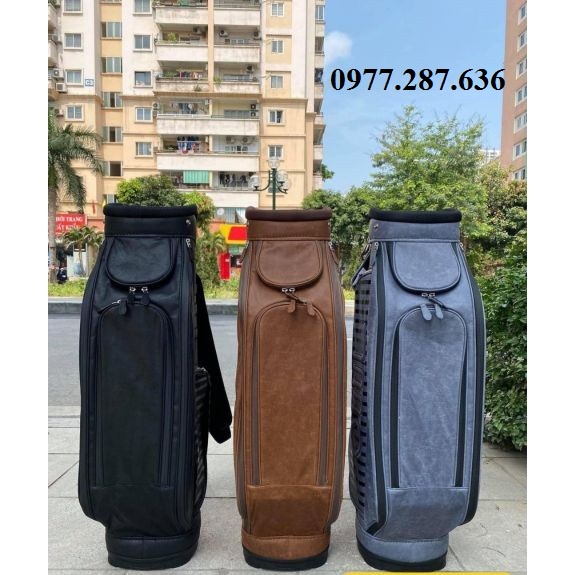 Túi gậy golf đựng 14 - 16 gậy OUUL da hươu độc lạ và sang trọng cao cấp shop GOLF PRO TM033