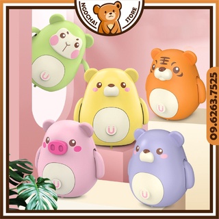 Thú chạy cót ngộ nghĩnh nối đuôi nhau (8 mẫu) | Đồ chơi vận động dạy bé yêu tập bò