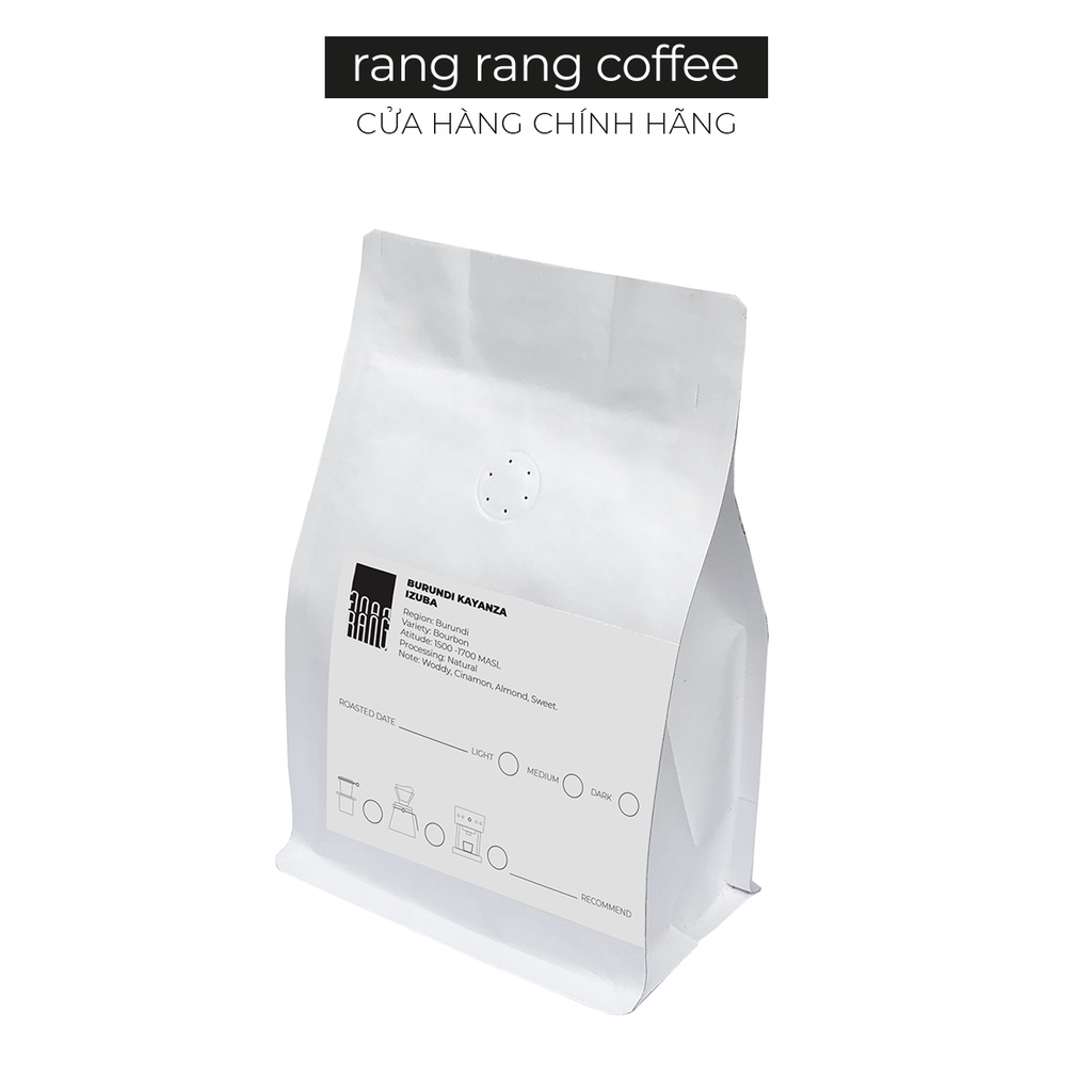 Cà Phê Specialty Burundi Kayanza Izuba Rang Rang Coffee 250g