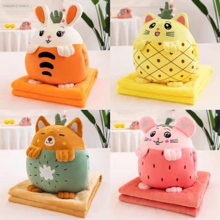 [DEAL SỐC] GỐI KÈM CHĂN 2 IN 1 HÌNH THÚ MÃ 02 SIÊU NGỘ NGHĨNH hot hit