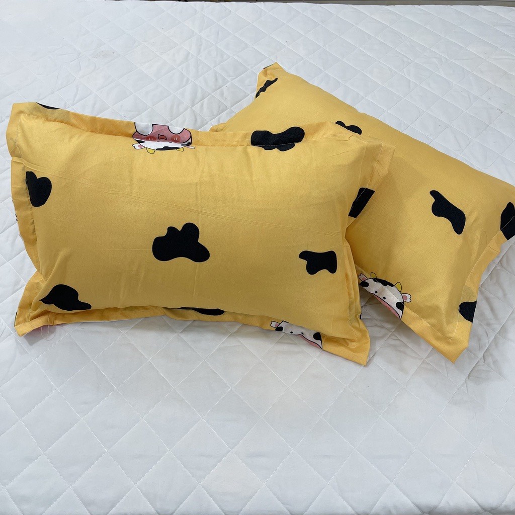 Vỏ gối nằm 45x65cm Cotton Poly nhiều mẫu cute