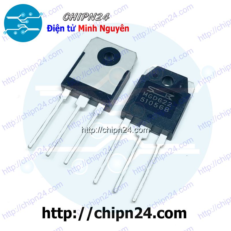 [1 CON] IGBT MGD622 TO-3P 20A 600V Kênh N (MGD622S 622)