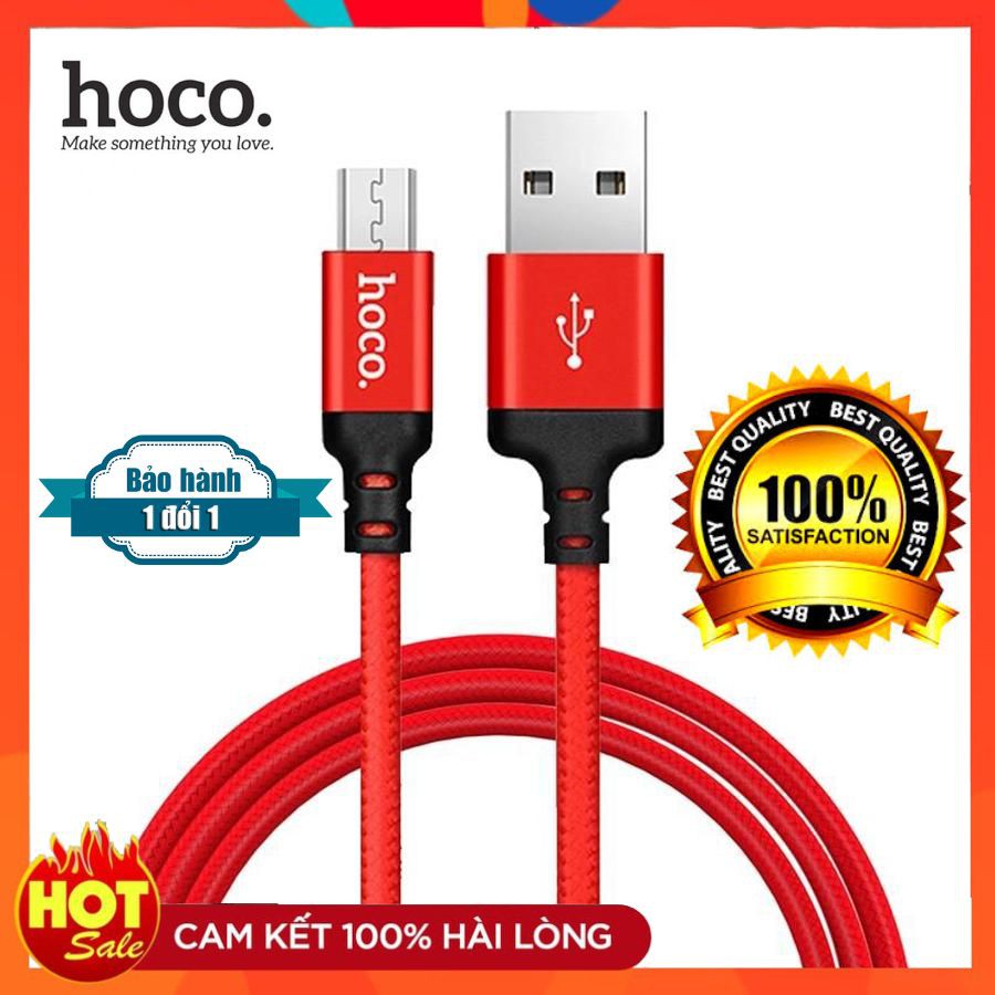 DÂY SẠC HOCO X14 DÀNH CHO ĐIỆN THOẠI ANDROID- HÀNG CHÍNH HÃNG