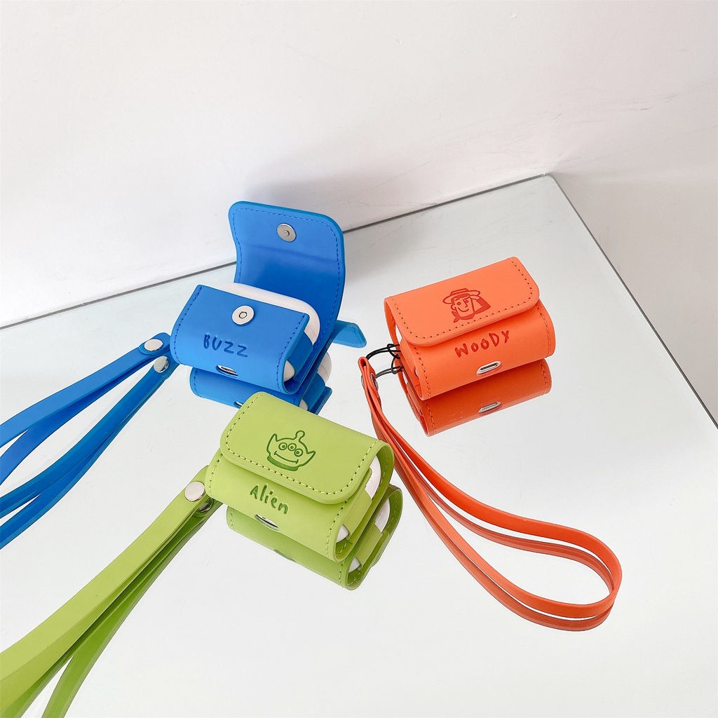 Vỏ Bảo Vệ Hộp Sạc Tai Nghe Bluetooth AirPods 1 2 pro 3 2021 gen3 Bằng Tpu Silicone Mềm Họa Tiết Toy Story