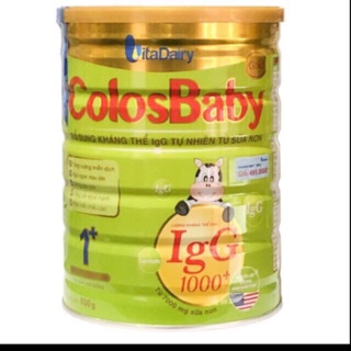 [GÍA SỐC] Sữa Non ColosBaBy Gold 1000IgG 800g  1+ date 02/2022