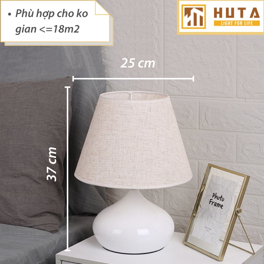 Đèn Ngủ Để Bàn Điều Chỉnh Độ Sáng Thân Thép, Ánh Sáng Led Vàng, Dùng Decor Phòng Ngủ, Đặt Đầu Giường, Mã T4