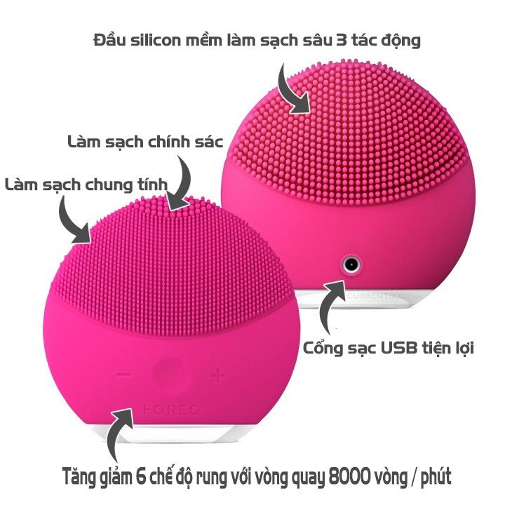 (SHOPEE TRỢ GIÁ)Máy Rửa Mặt Forever Luna Mini Chính Hãng BH: 12 Tháng | WebRaoVat - webraovat.net.vn