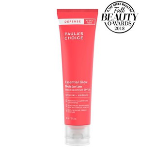 Kem chống nắng dưỡng ngày paula's choice defense essential glow moisturizer spf30