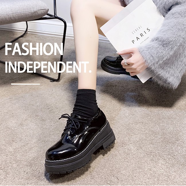 Giày Oxford Nữ Đế 6 phân Kiểu dáng châu Âu | BigBuy360 - bigbuy360.vn