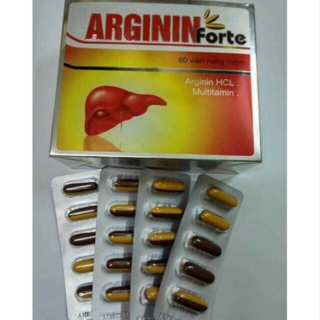 Arginin Forte Bổ gan, giải độc cơ thể, tăng cường chức năng gan