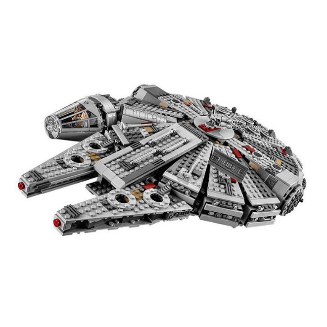 Lắp Ráp Xếp Hình Mô Hình Tàu Vũ Trụ Thiên Niên Kỷ Star Wars 1381 Khối LELE79211 LEPIN05007 BELA10471