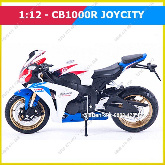 Xe Mô Hình Moto CBR 1000RR Tem 3 Màu Racing HRC Tỉ Lệ 1/12 - Joycity - 8669.1 - Không Hộp