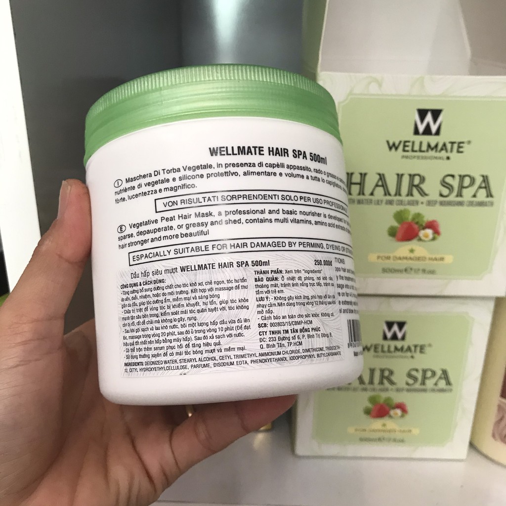 HẤP DẦU PHỤC HỒI TÓC COLLAGEN WELLMATE SIÊU MỀM MƯỢT | BigBuy360 - bigbuy360.vn