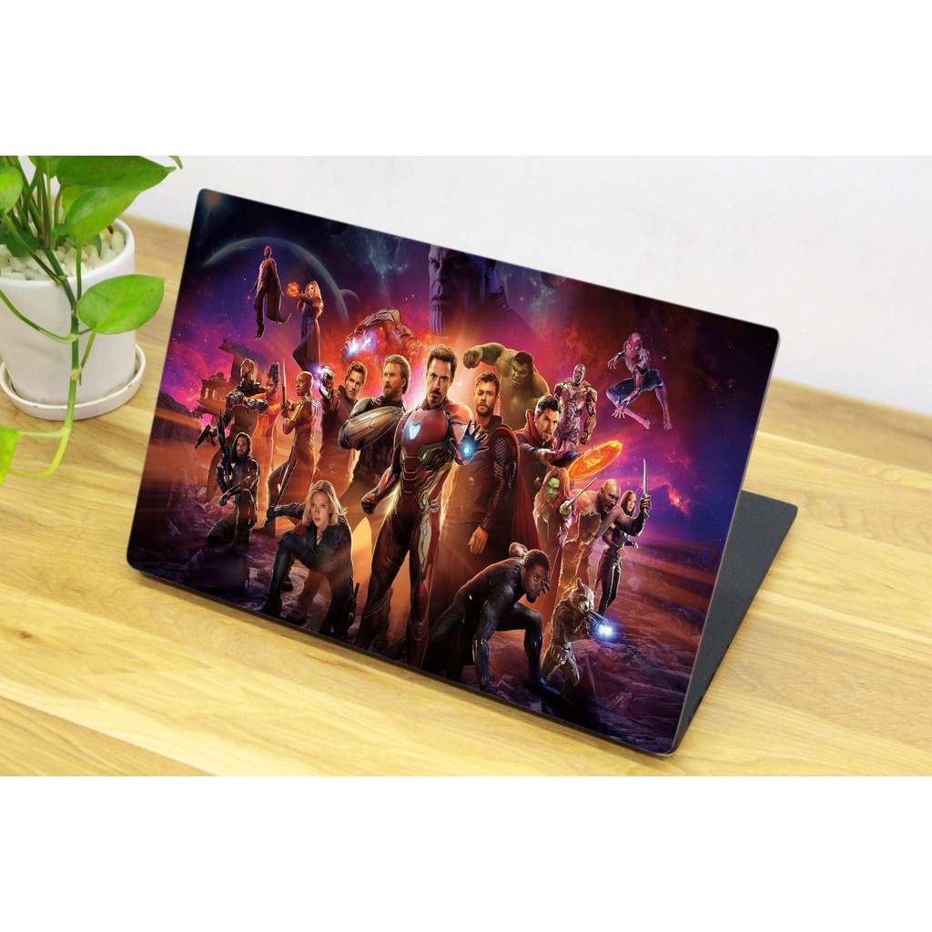 Skin Laptop In Hình Avenger 1 Dành Cho Các Dòng Máy Dell Hp Asus Msi Acer Lenovo Macbook Theo Yêu Cầu