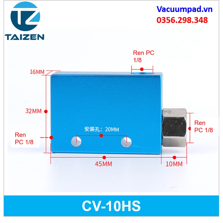 Van hút chân không khí nén CV-10/15/20/25/30HS TPM