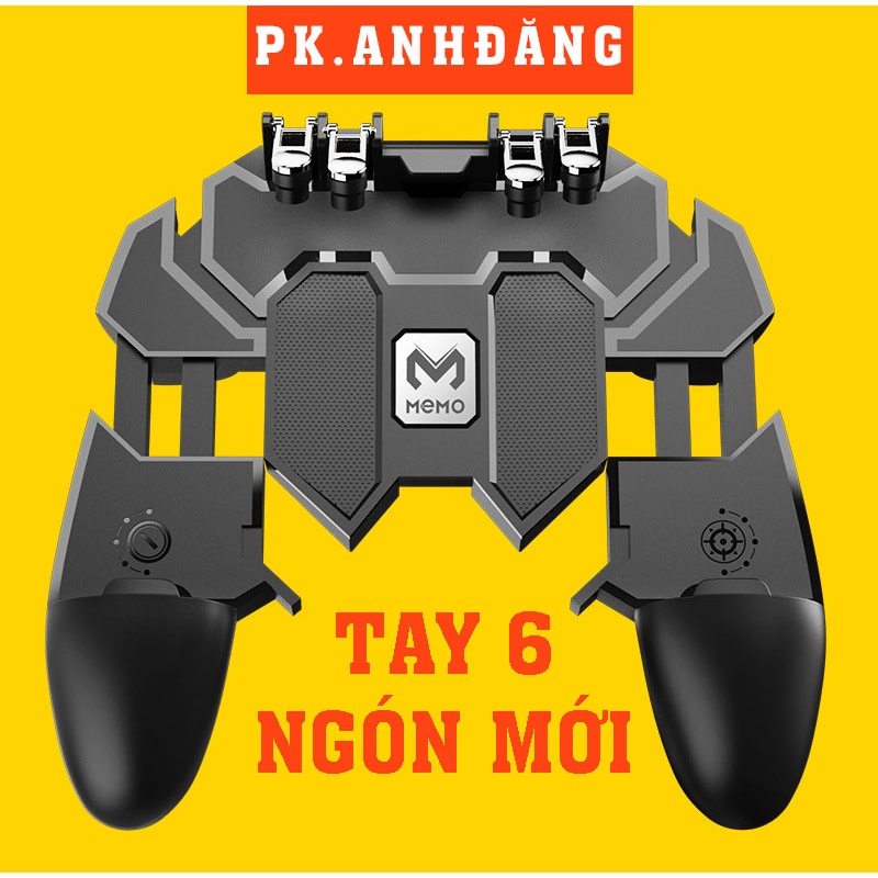 Tay Cầm Chơi Game Điện Thoại Memo Ak66 Giá Rẻ Có Nút Bắn Pubg FF