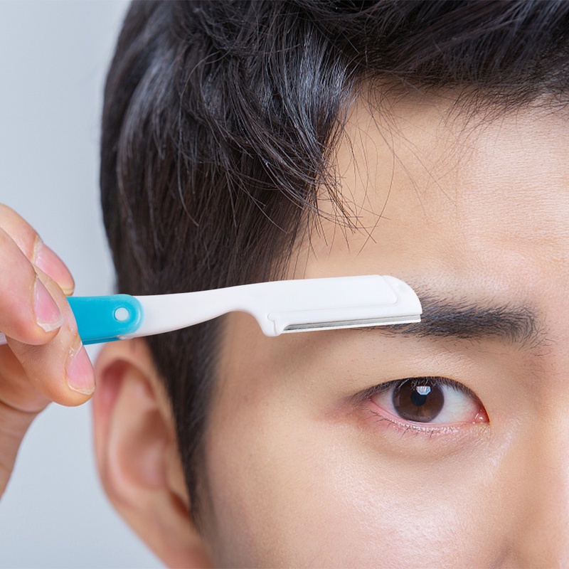 Máy Tỉa Lông Mày Bằng Thép Không Gỉ Nhỏ Gọn An Toàn Cho Nữ
